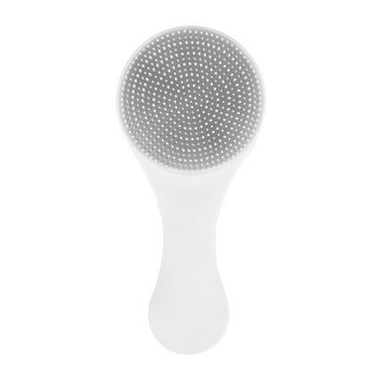 Baby Silicone Shower Massage Brush Multifunctional Shampoo Brush with Comb(Gray)-garmade.com