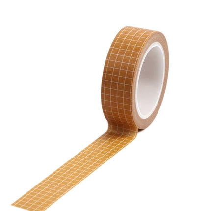 10 PCS Simple Manual Decorative Stickers Plaid Material Tape(FG-06)-garmade.com