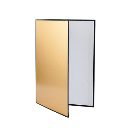 2 PCS Photography Folded Thickening A4 Cardboard Folding Light Diffuser Board(Gold)-garmade.com