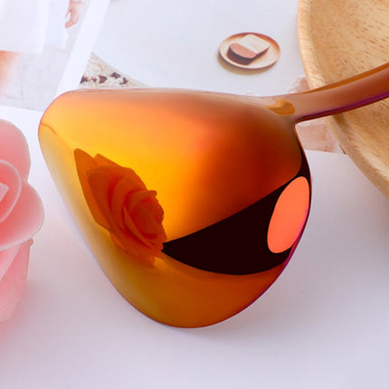 304 Stainless Steel Oil Spoon Thickened Soup Spoon Pouring Sauce Spoon, Specification: Magic Colorful-garmade.com