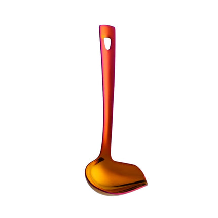 304 Stainless Steel Oil Spoon Thickened Soup Spoon Pouring Sauce Spoon, Specification: Magic Red-garmade.com