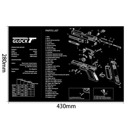 2 PCS Heat Transfer Non-Slip Single-Sided Office Gaming Mouse Pad 4mm(SPS-1911)-garmade.com