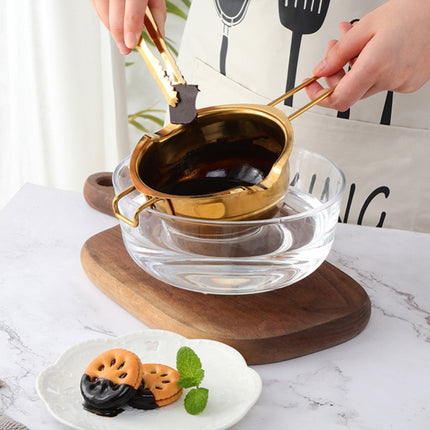Cheese Butter Chocolate Stainless Steel Melting Bowl, Colour: True Color-garmade.com