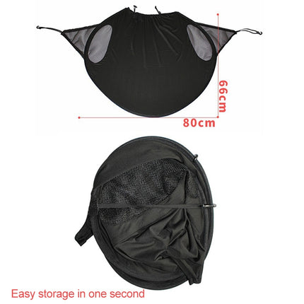 Stroller Sunshade Anti-Ultraviolet Stroller Shed, Colour: Black Waterproof-garmade.com
