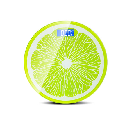 Body Weight Scale USB Home Body Fat Scale Battery Version(Lemon)-garmade.com