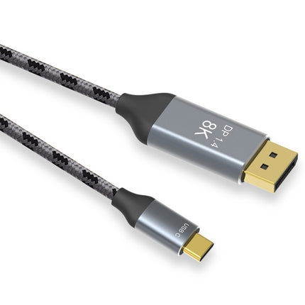Braided 1m 8K USB-C / Type-C To DisplayPort1.4 Adapter Connect Cable-garmade.com