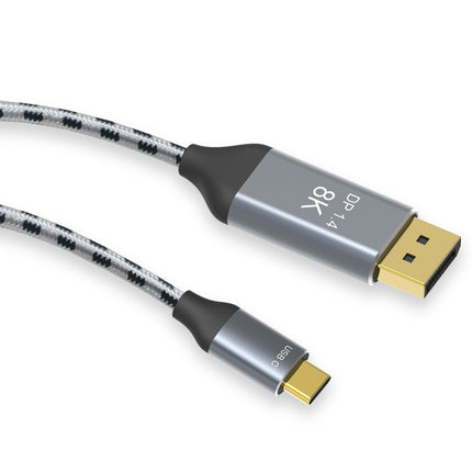 Braided 2m 8K USB-C / Type-C To DisplayPort1.4 Adapter Connect Cable-garmade.com