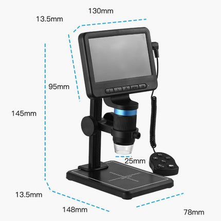 5 Inch Electron Microscope 1080P HD USB Repair Inspection Magnifying Glass-garmade.com