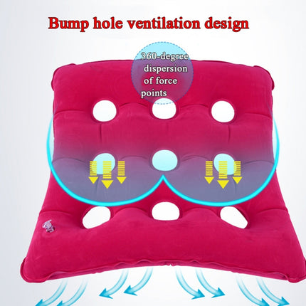 2 PCS Anti-Decubitus Inflatable Cushion For Pregnant Women And Elderly Health Care Cushion,Style: Square Blue-garmade.com