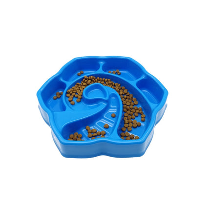 2 PCS Pet Conch-Shaped Slow Food Bowl Choking-Proof Food Box For Dogs & Cats Random Colour Delivery-garmade.com