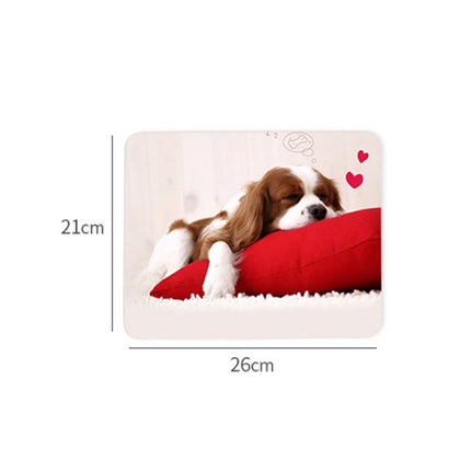 6 PCS Non-Slip Mouse Pad Thick Rubber Mouse Pad, Size: 21 X 26cm(Sea Of ??Clouds)-garmade.com