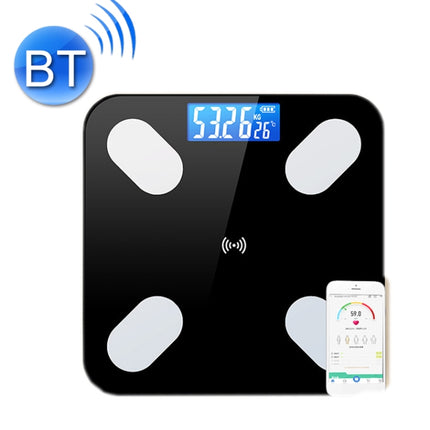 Smart Bluetooth Weight Scale Home Body Fat Measurement Health Scale Charge Model(Black True Class)-garmade.com