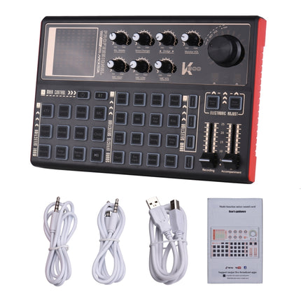 SK300 Bluetooth Sound Card Live Broadcast External Sound Card K Song Accompaniment Sound Card-garmade.com