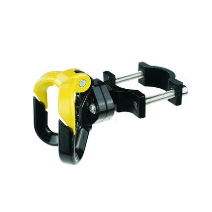 2 PCS For Ninebot MAX G30 Scooter Accessories Aluminum Alloy Hook Rod Hook, Specification: Double Hook (Yellow Black)-garmade.com