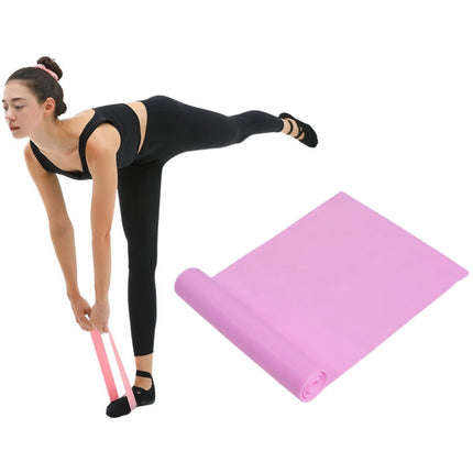 3 PCS Latex Yoga Stretch Elastic Belt Hip Squat Resistance Band, Specification: 2000x150x0.35mm (Pure Purpe)-garmade.com