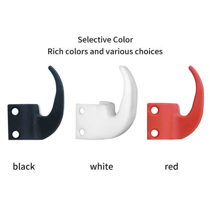 10 PCS Scooter Front Hook Nylon Hook Accessories For Ninebot MAX G30(Red)-garmade.com