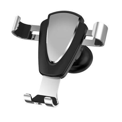 Multifunctional Mobile Phone Holder With Car Air Outlet Car Navigation Support Frame(Space Silver)-garmade.com