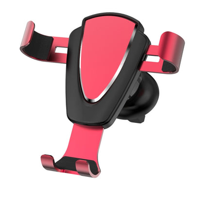 Multifunctional Mobile Phone Holder With Car Air Outlet Car Navigation Support Frame(Pleasant Red)-garmade.com