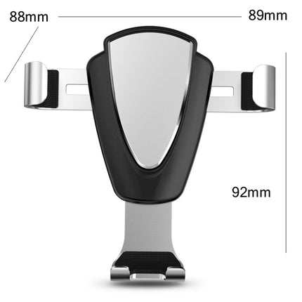 Multifunctional Mobile Phone Holder With Car Air Outlet Car Navigation Support Frame(Dark Gray)-garmade.com