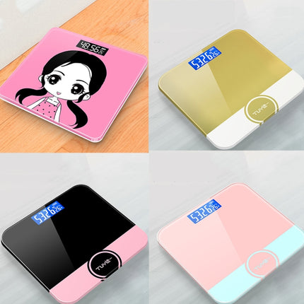 Mini Electronic Scale Home Weighing Scale Charging Stlye(Cute Girl)-garmade.com