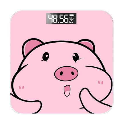 Mini Electronic Scale Home Weighing Scale Charging Stlye(Pig Peas)-garmade.com