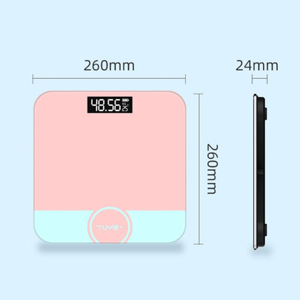 Mini Electronic Scale Home Weighing Scale Charging Stlye(Gold Sun)-garmade.com