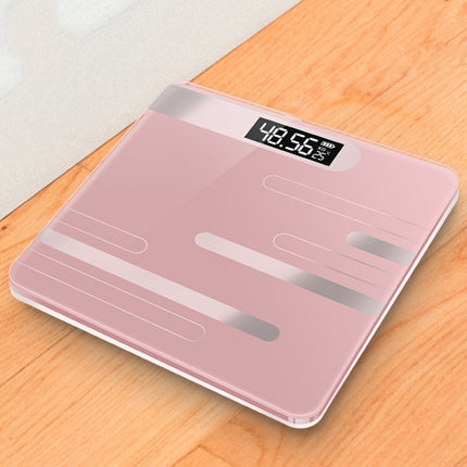 Mini Electronic Scale Home Weighing Scale Battery Stlye(Lines Rose Gold)-garmade.com