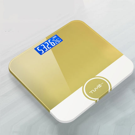 Mini Electronic Scale Home Weighing Scale Battery Stlye(Gold Sun)-garmade.com