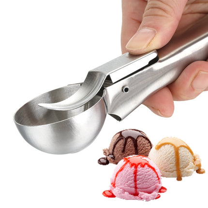 Stainless Steel Ice Cream Spoon Dessert Spoon Ice Cream Scooper-garmade.com