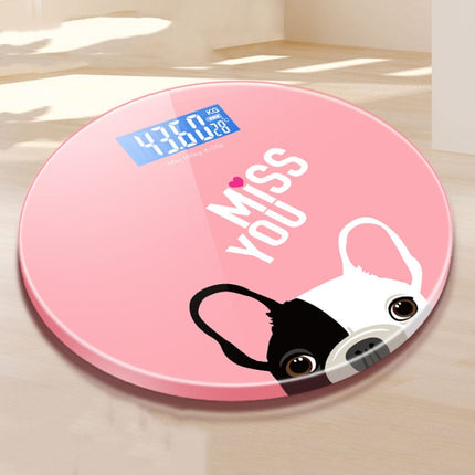 ZJ26 Weight Scale Home Smart Electronic Scale, Size: Battery(Cute Dog)-garmade.com