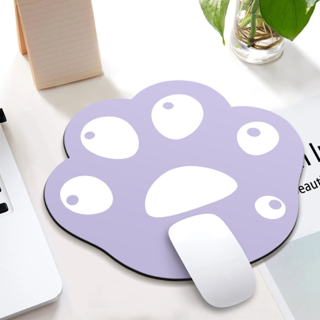 3 PCS XH12 Cats Claw Cute Cartoon Mouse Pad, Size: 280 x 250 x 3mm(Lavender)-garmade.com