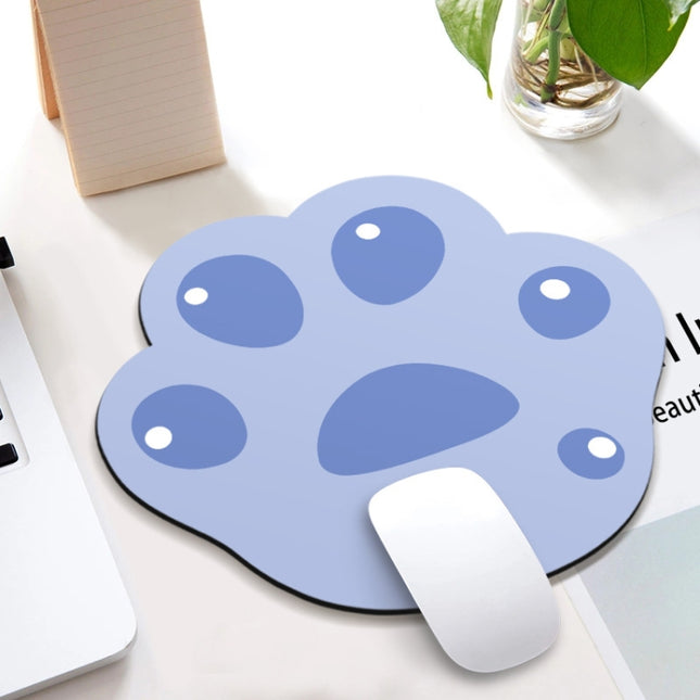 3 PCS XH12 Cats Claw Cute Cartoon Mouse Pad, Size: 280 x 250 x 3mm(Blue)-garmade.com