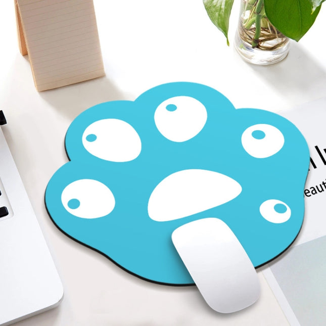 3 PCS XH12 Cats Claw Cute Cartoon Mouse Pad, Size: 280 x 250 x 3mm(Bright Blue)-garmade.com