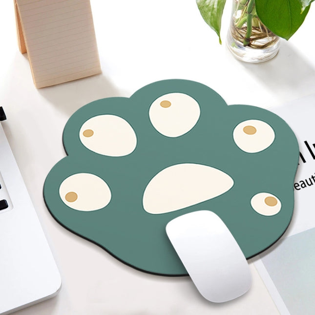 3 PCS XH12 Cats Claw Cute Cartoon Mouse Pad, Size: 280 x 250 x 3mm(Green)-garmade.com