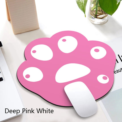 3 PCS XH12 Cats Claw Cute Cartoon Mouse Pad, Size: 280 x 250 x 3mm(Deep Pink White)-garmade.com