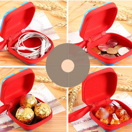 10 PCS Children Holiday Gift Practical Coin Purse Retro Electrical Toy Bag 7cm x 7cm x 3cm(Projector)-garmade.com