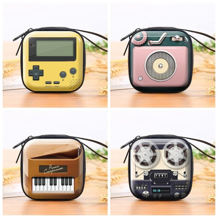 10 PCS Children Holiday Gift Practical Coin Purse Retro Electrical Toy Bag 7cm x 7cm x 3cm(Projector)-garmade.com