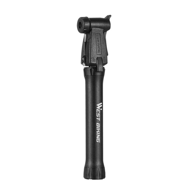 WEST BIKING YP0711115 Bicycle Pump Portable Basketball Mini Pump Equipment(Black)-garmade.com