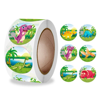 10 Rolls Cute Little Animal Teacher Reward Student Children Sticker Toy Decoration Sticker, Size: 2.5cm / 1 Inch(K-111)-garmade.com