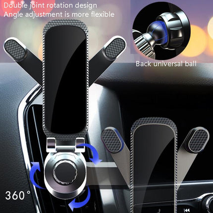 B-003 Car Mobile Phone Bracket Outlet Universal Extended Bracket(Black)-garmade.com