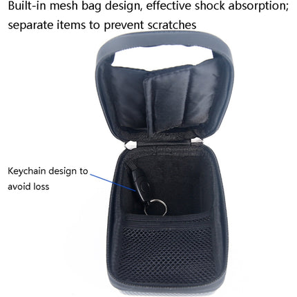 B22 Bicycle EVA Hard Shell Handlebar Bag Touch Screen Waterproof Mobile Phone Bag(Black)-garmade.com