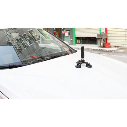 For Insta360 One X / One R Triangle Suction Cup Mount Holder with Ball-Head Tripod Adapter(3-Legs Sucker)-garmade.com