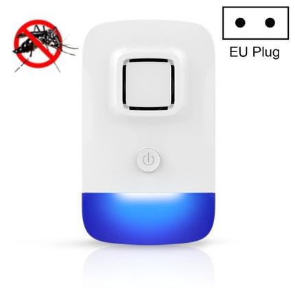 Household Ultrasonic Electronic Mosquito Repellent High-Power Frequency Conversion Mouse Repellent Specifications: EU Plug(White)-garmade.com