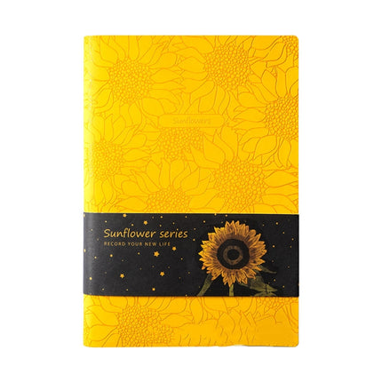 25041 A5 Thickened Notebook Soft Face Diary(Rise Sun)-garmade.com