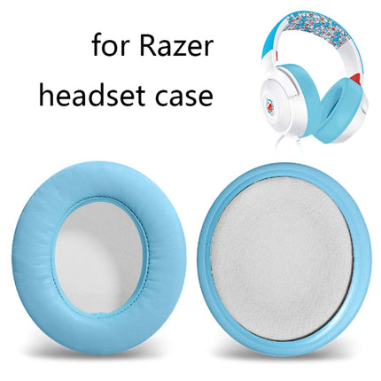 2 PCS Headphone Sponge Case For Razer Standard, Colour: Protein (Light Gray)-garmade.com