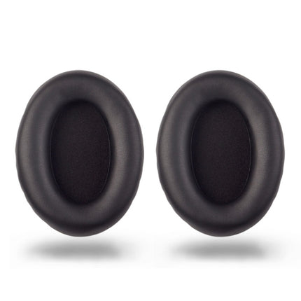 2 PCS Headset Comfortable Sponge Cover For Sony WH-1000xm2/xm3/xm4, Colour: (1000XM3)Black Protein With Card Buckle-garmade.com