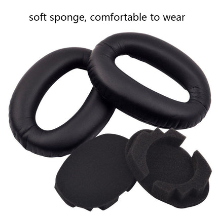 2 PCS Headset Comfortable Sponge Cover For Sony WH-1000xm2/xm3/xm4, Colour: (1000XM4)Champagne Gold Lambskin-garmade.com