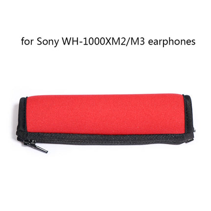 2 PCS Headset Comfortable Sponge Cover For Sony WH-1000xm2/xm3/xm4, Colour: Blue Head Beam Protection Cover-garmade.com