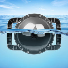 XTGP546 Dome Port Underwater Diving Camera Lens Transparent Cover Housing Case with Handle Trigger For DJI Osmo Action-garmade.com