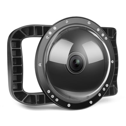 XTGP546 Dome Port Underwater Diving Camera Lens Transparent Cover Housing Case with Handle Trigger For DJI Osmo Action-garmade.com